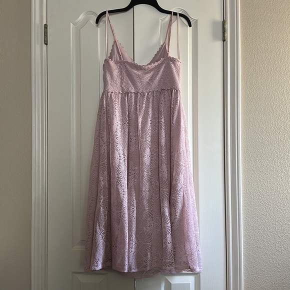 Light Pink Lace Dress - Picture 2 of 6